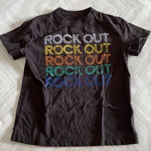 Chaser Boys Faded Black ‘Rock Out’ T-Shirt